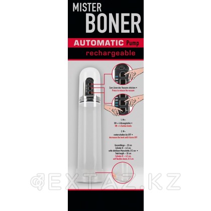 Помпа для пениса автоматическая Mister Boner Automatic - You2Toys  от sex shop Extaz фото 6