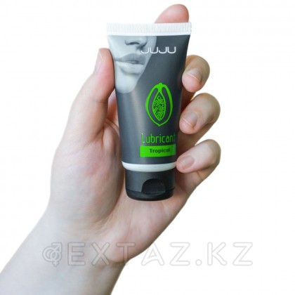 Съедобный лубрикант JUJU со вкусом тропический фруктов  50 мл от sex shop Extaz фото 9