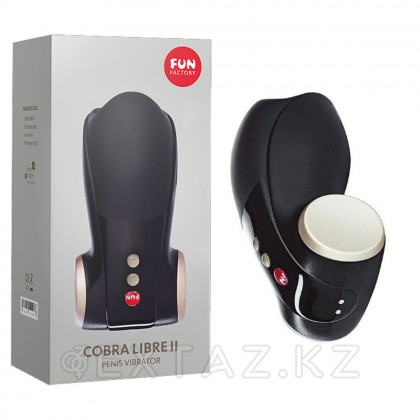 Мастурбатор мужской Fun factory COBRA LIBRE II, черно-серый от sex shop Extaz
