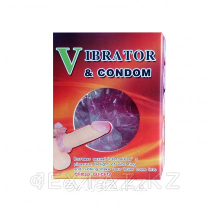 Эрекционное виброкольцо (Презерватив в подарок) от sex shop Extaz фото 8