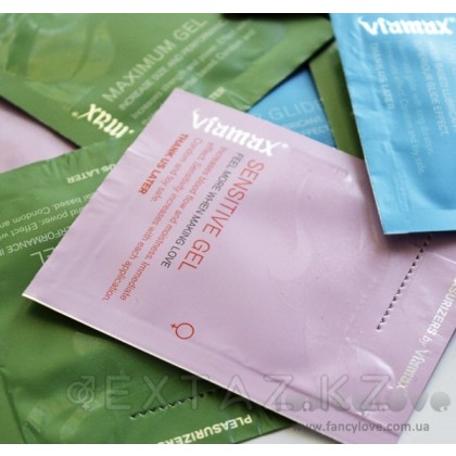 Одноразовый возбуждающий лубрикант Sensitive gel (Viamax) пробник, 2 мл. от sex shop Extaz фото 2