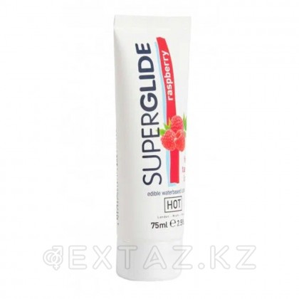 Гель лубрикант на водной основе с ароматом малины «Superglide»  75 мл. от sex shop Extaz фото 2