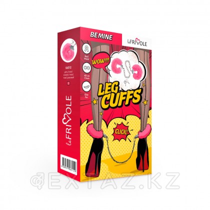 Оковы железные с розовым мехом Be Mine, One Size от sex shop Extaz фото 3