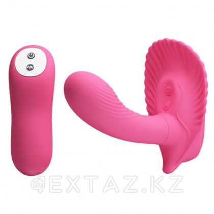 Клиторальный стимулятор с вагинальным плагом от sex shop Extaz фото 5