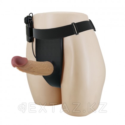 Страпон Draven с вибрацией (17,5*3,7 см) от sex shop Extaz фото 6