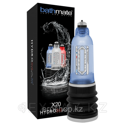 Гидропомпа Bathmate Hydromax X20 синяя от sex shop Extaz фото 3