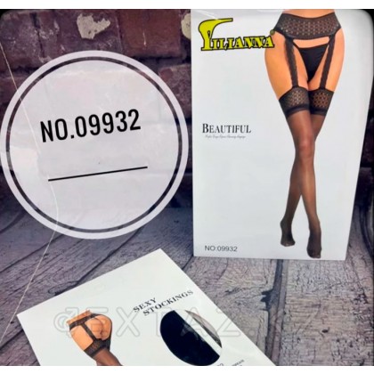 Чулки капроновые с кружевной резинкой, 1 шт от sex shop Extaz фото 2