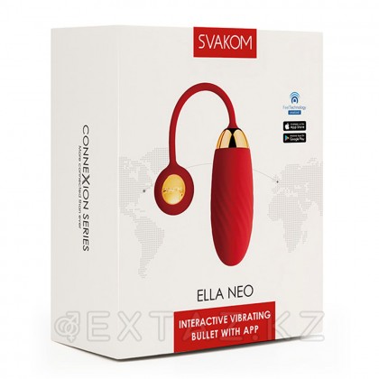 Интерактивное виброяйцо Ella Neo с подключением к приложению от SVAKOM от sex shop Extaz фото 3