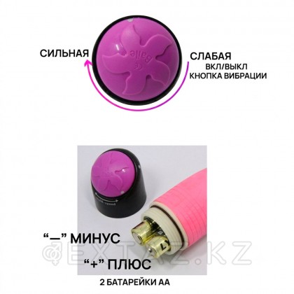Мультискоростной вибратор Pink Vibe (19,5×4,4 см) от sex shop Extaz фото 8