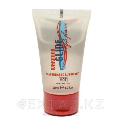 Лубрикант на водной основе с согревающим эффектом WARMING GLIDE 30 мл от sex shop Extaz