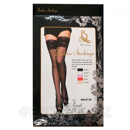 Чулки женские, белый от sex shop Extaz