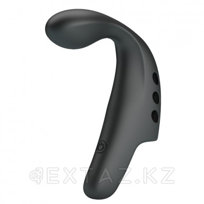 Вибрирующая насадка на палец (черная) от sex shop Extaz фото 5