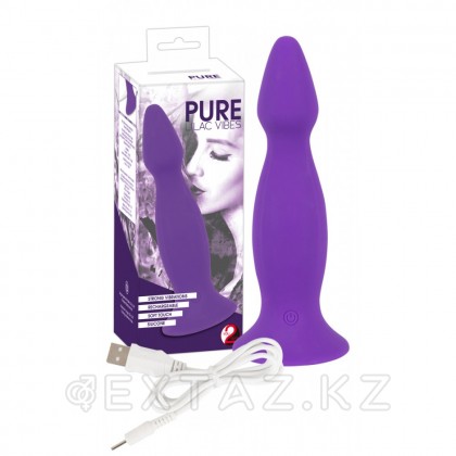 Анальная вибровтулка Pure Lilac Vibes Rabbit от sex shop Extaz