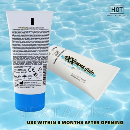 Лубрикант на водной основе анальный eXXtreme glide 30 мл. от sex shop Extaz фото 2