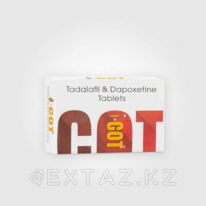 Мужской возбудитель Tadalafil & Dapoxeting tablets COT (блистер, 10 табл.) от sex shop Extaz