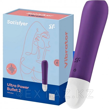 Мини-вибратор Satisfyer Ultra Power Bullet 2 фиолетовый от sex shop Extaz фото 3