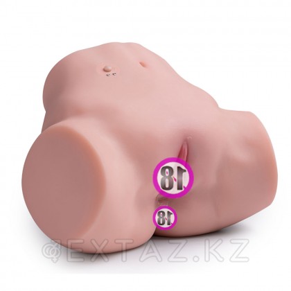 Реалистичный двойной мастурбатор Tracy с вибрацией от sex shop Extaz