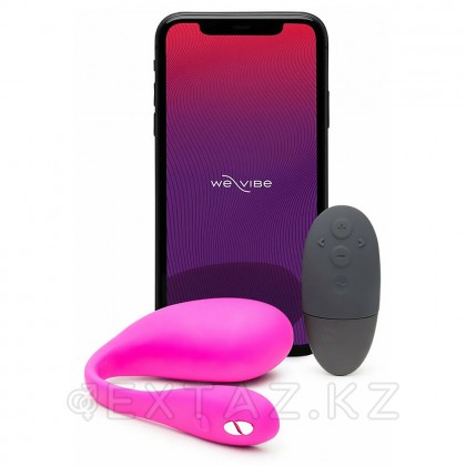Виброяйцо We-Vibe Jive 2 с пультом ДУ и APP, розовое от sex shop Extaz фото 11