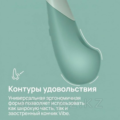 Клиторальный вибратор Womanizer Vibe, зеленый от sex shop Extaz фото 13