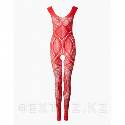 Боди-комбинезон красный геометрия Impulse, S-L от sex shop Extaz фото 2