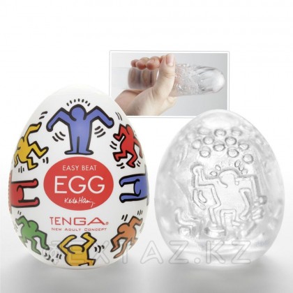 TENGA&Keith Haring Egg Мастурбатор яйцо Dance от sex shop Extaz фото 3