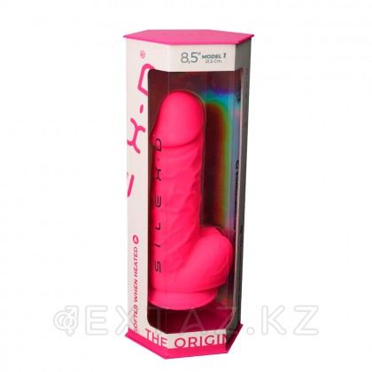 Фаллоимитатор SilexD Model 1 (21,5×5,1 см) с двойной плотностью ярко-розовый от sex shop Extaz фото 8