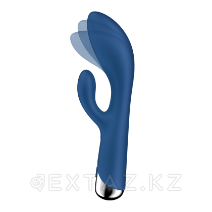 Вибратор-кролик с функцией вращения Satisfyer Spinning Rabbit 1 синий от sex shop Extaz фото 4