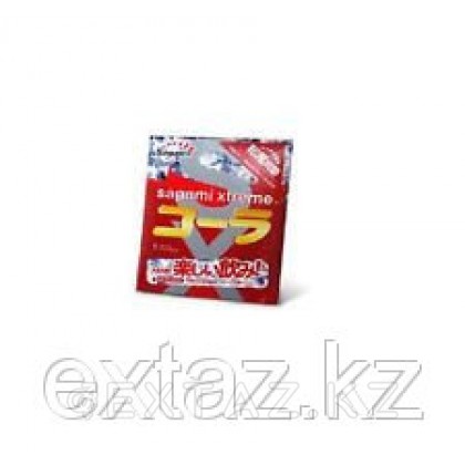 Презервативы SAGAMI Xtreme Cola 3шт. латексные со вкусом колы от sex shop Extaz фото 3
