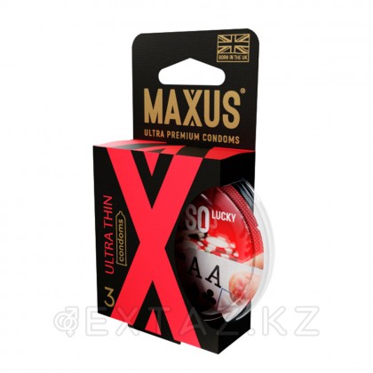 Презервативы MAXUS X-Edition AIR Ultra thin, ультратонкие, 3 шт от sex shop Extaz фото 2