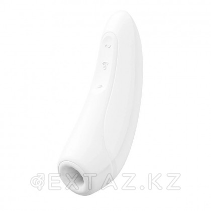 Вакуумный клиторальный стимулятор Satisfyer Curvy 1+ (белый) от sex shop Extaz фото 2