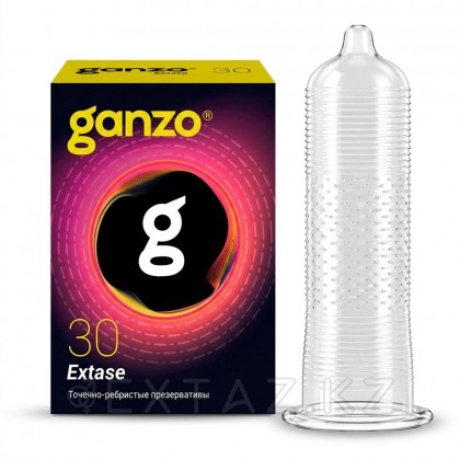 Презервативы GANZO EXTASE, точечно-ребристые, 30 шт от sex shop Extaz