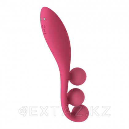 Мультифункциональный вибратор для тройной стимуляции Satisfyer Tri Ball 1 красный от sex shop Extaz фото 5