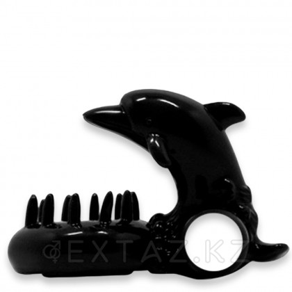 Эрекционное виброкольцо Sweet Ring дельфин от sex shop Extaz