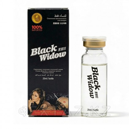 Возбуждающие капли Черная вдова BLACK WIDOW для женщин 20 мл от sex shop Extaz
