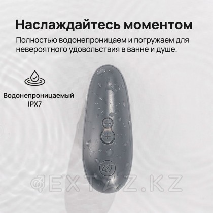 Бесконтактный клиторальный стимулятор Womanizer Starlet 3, серый от sex shop Extaz фото 10