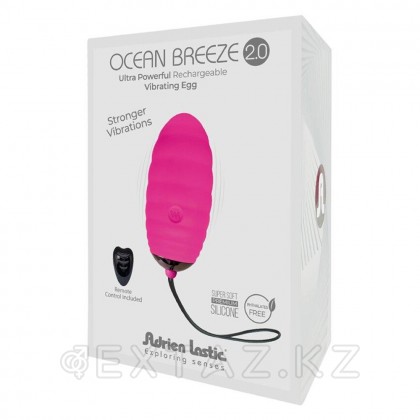 Виброяйцо с пультом ДУ Ocean Breeze Pink 2.0 от Adrien Lastic от sex shop Extaz фото 5