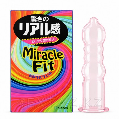Презервативы SAGAMI Miracle Fit 10 шт. (анатомическая форма) от sex shop Extaz