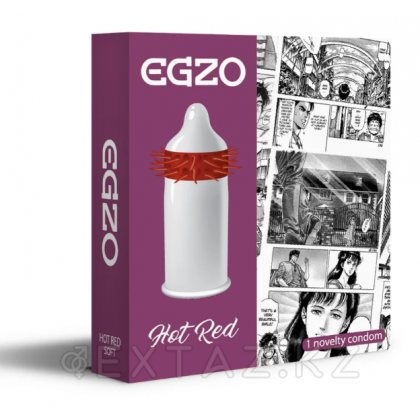 Стимулирующая насадка EGZO Red Pepper от sex shop Extaz