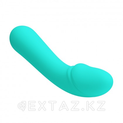 Вибратор Cetus Super Soft (15 см) бирюзовый от sex shop Extaz фото 5
