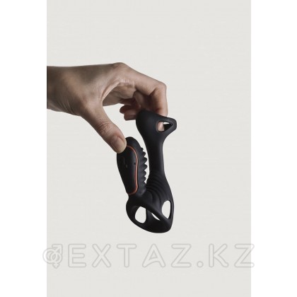 Эрекционное кольцо Gladiator с вибрацией и пультом ДУ от Adrien Lastic от sex shop Extaz фото 9