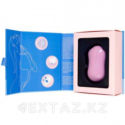 Вакуумный стимулятор клитора с вибрацией  Satisfyer Cotton Candy лиловый от sex shop Extaz фото 6