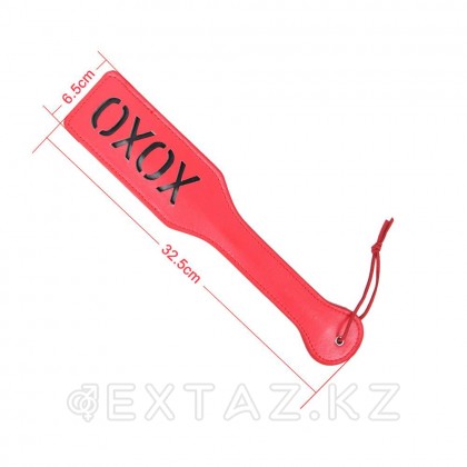 Паддл XOXO red от sex shop Extaz фото 4