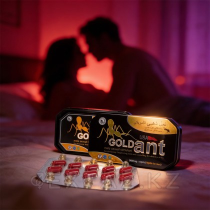 Мужской возбудитель Gold ant (с витамином 10 таблеток + 10 витаминок) от sex shop Extaz фото 5