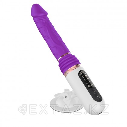 Телескопический вибратор с дисплеем на подставке от sex shop Extaz фото 2