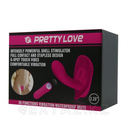 Клиторальный стимулятор с вагинальным плагом от sex shop Extaz фото 2