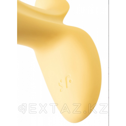 Анальный виброплаг Satisfyer Intensity Plug желтый (Connect App) от sex shop Extaz фото 7