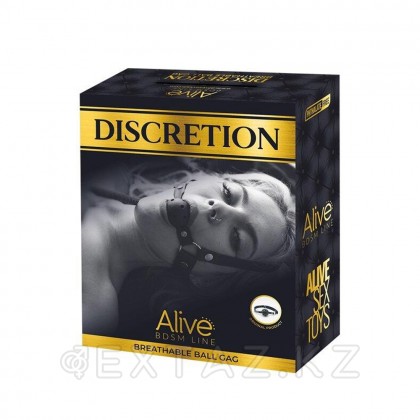 Кляп для рта Alive Discretion, красный  от sex shop Extaz фото 3