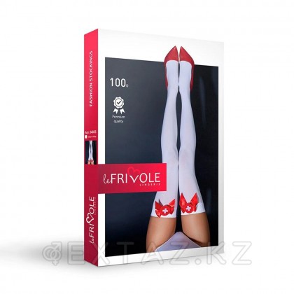 Чулки медсестры с бантиками Sense, S/M от sex shop Extaz фото 2