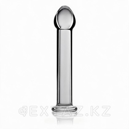 Стеклянный фаллоимитатор Lovetoy Glass Romance (16×3,5 см) от sex shop Extaz