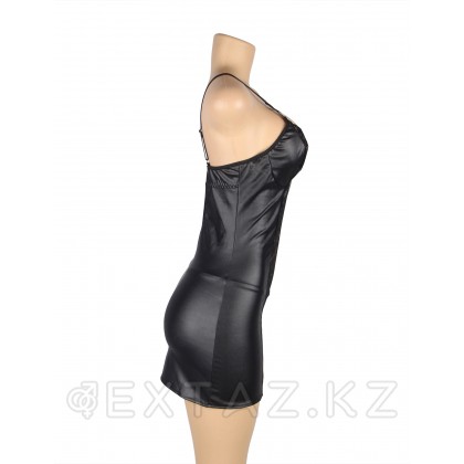 Сексуальное черное платье с прозрачной вставкой Sexy Black (3XL-4XL) от sex shop Extaz фото 5